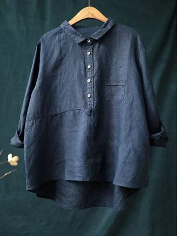 Elena | Blusa Atemporal de Algodón