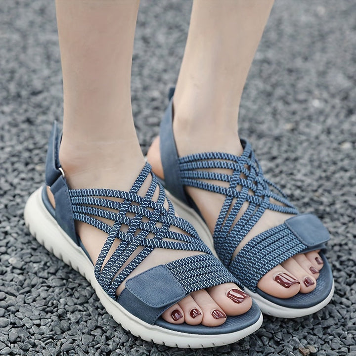 Soline | Sandalias deportivas y elegantes con suela alta