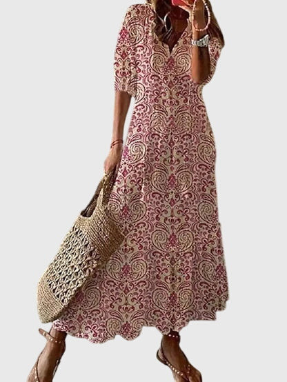 Amalia™ | Vestido de verano bohemio vintage