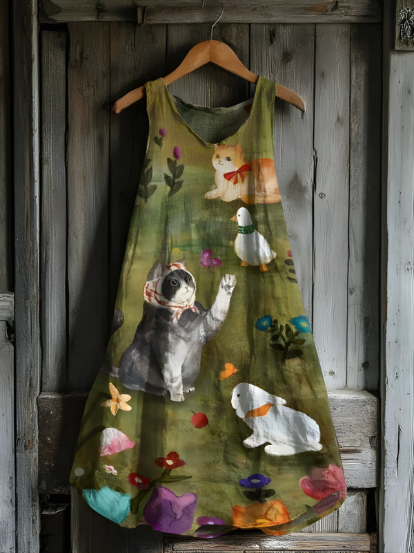 Vestido Artístico Cuentos del Campo