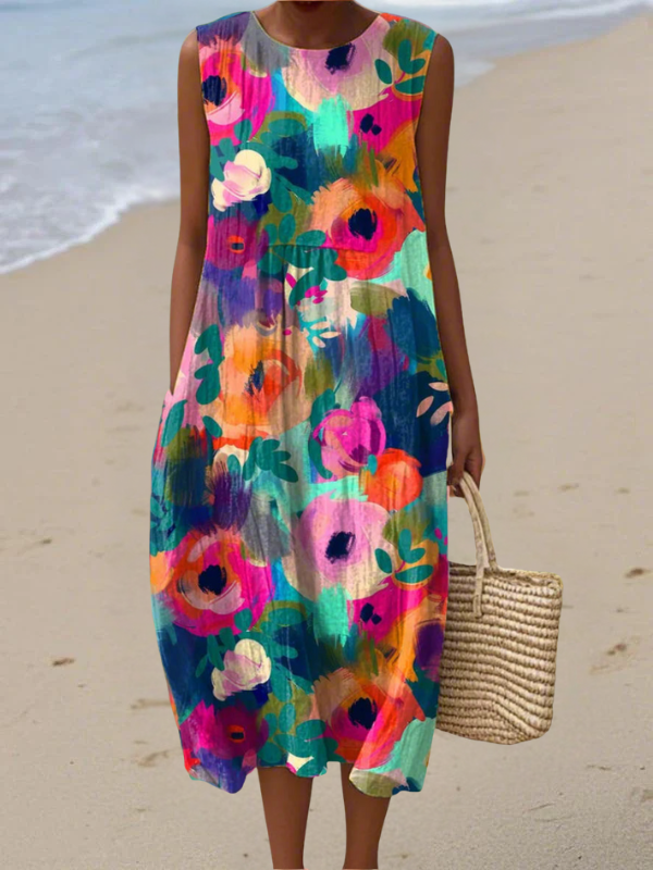 Vestido Midi Cora™ Vibrance