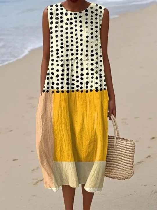 Vestido estampado brisa de verano
