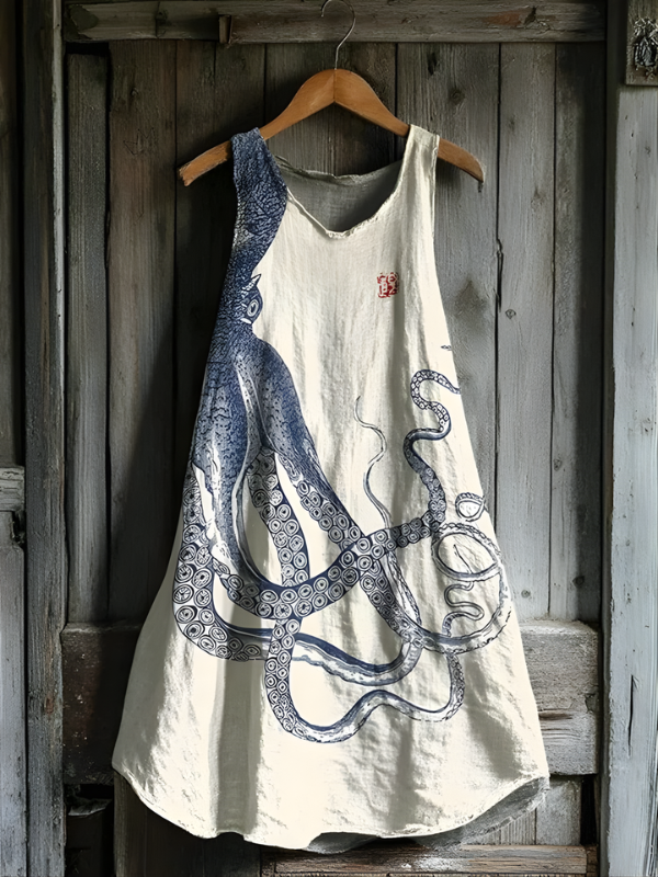 Vestido sin mangas Ocean Muse