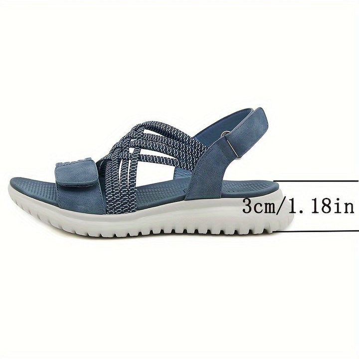 Soline | Sandalias deportivas y elegantes con suela alta