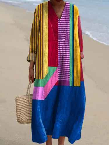 Vestido estampado brisa de verano