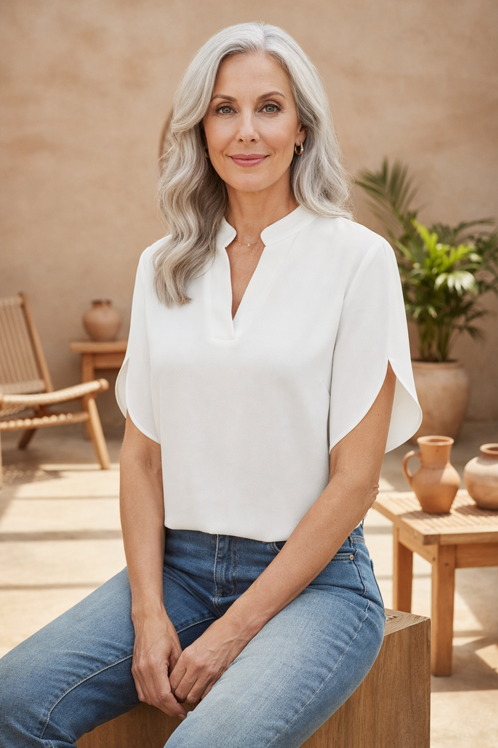 Sorrelia - Luxurious Elegant Blouse