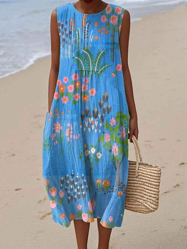 Vestido estampado brisa de verano