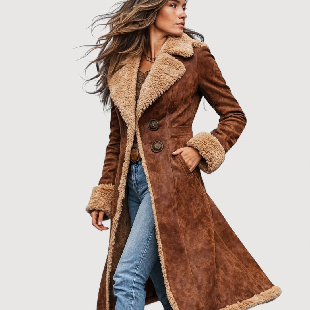 YARA™ | ABRIGO DE PIEL DE BORREGO