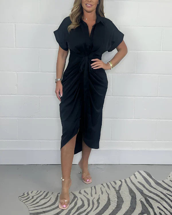 Valeria™ Elegante vestido plisado