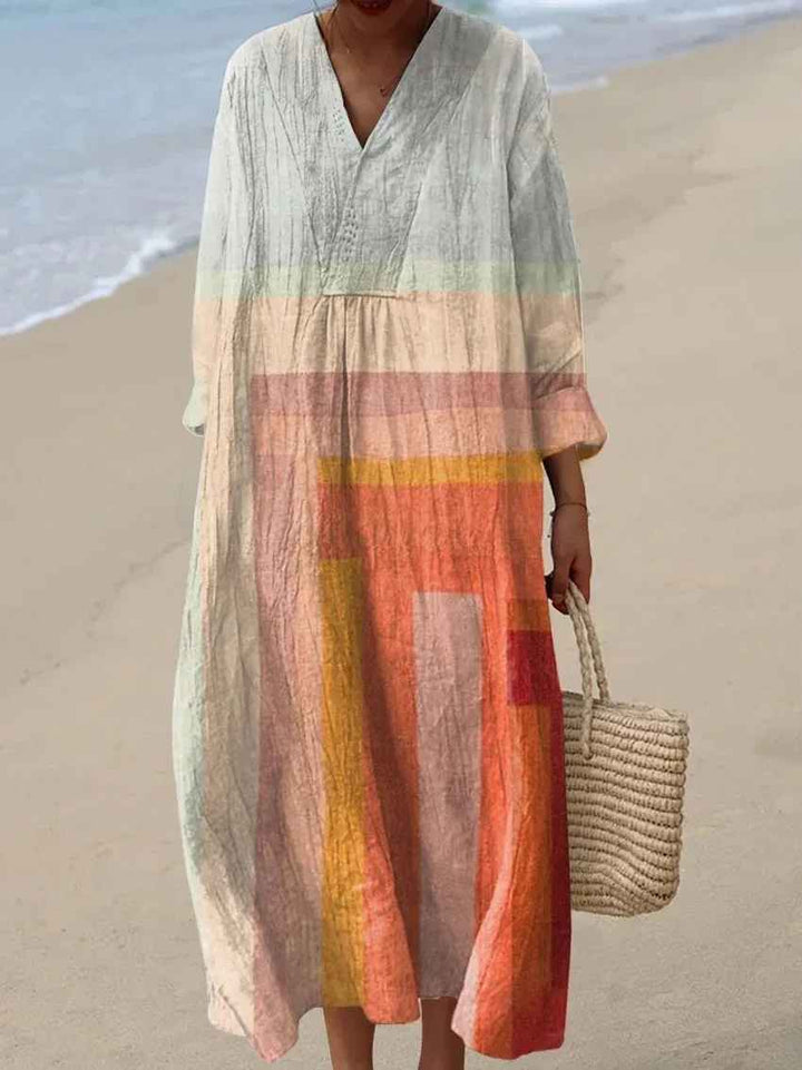 Vestido estampado brisa de verano