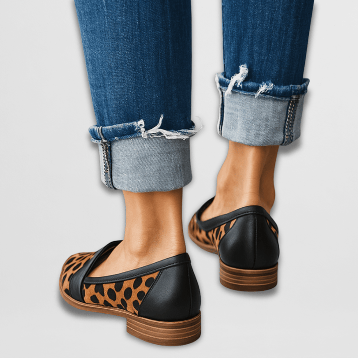 Elena | Mocasines ortopédicos suaves de ante