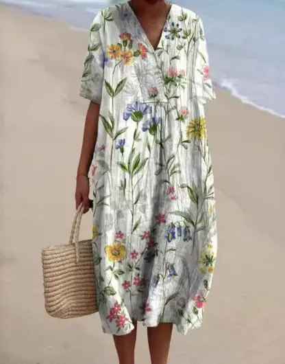 Vestido estampado brisa de verano