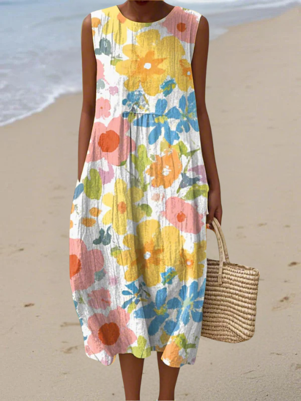 Elena | Vestido Estampado Floral
