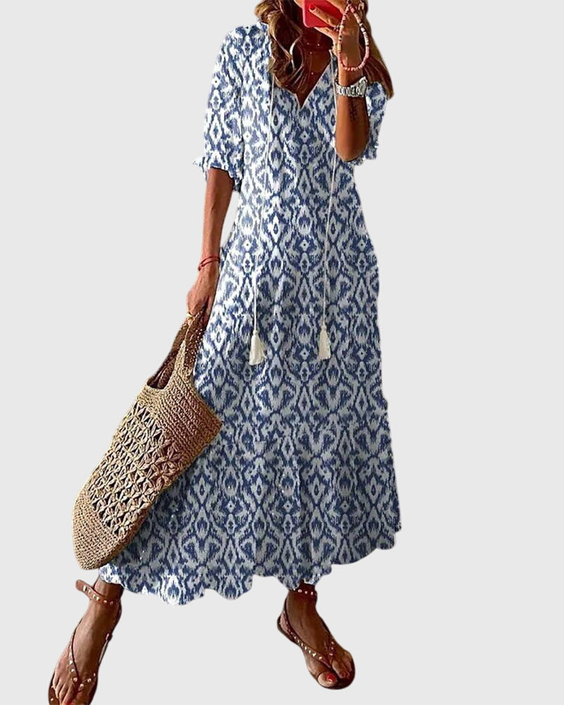 Amalia™ | Vestido de verano bohemio vintage