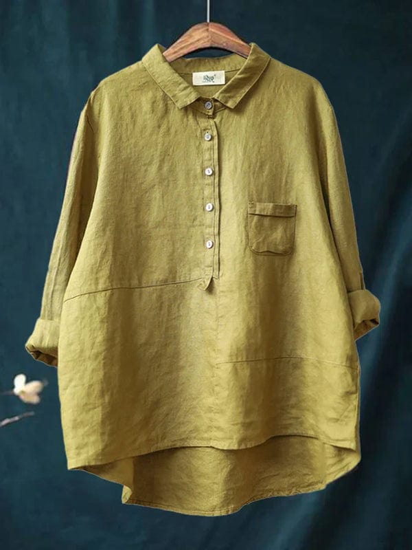 Elena | Blusa Atemporal de Algodón