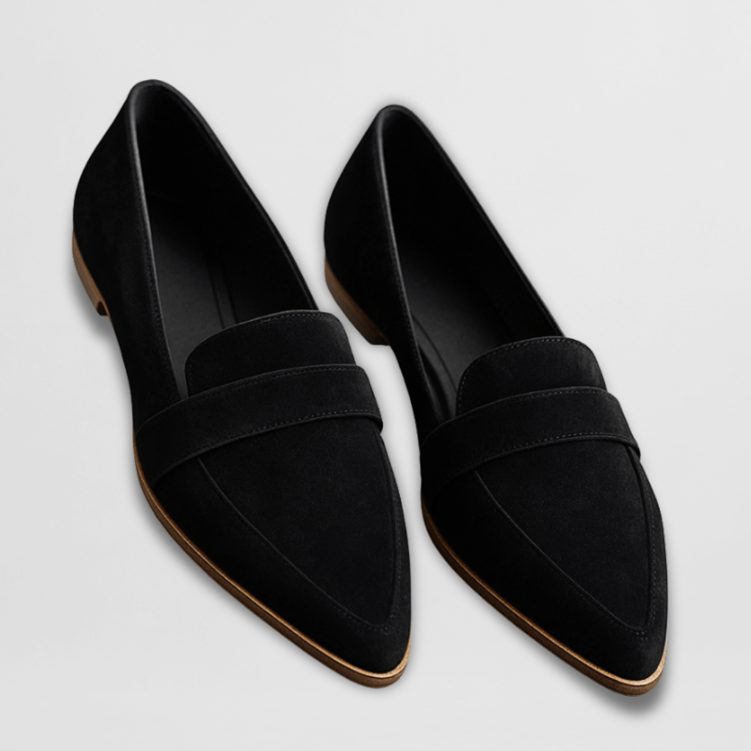Elena | Mocasines ortopédicos suaves de ante