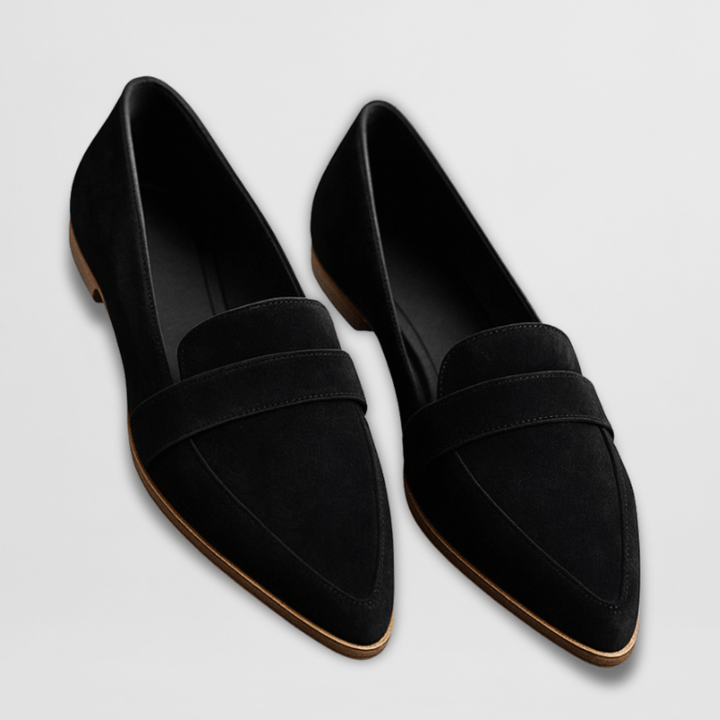 Elena | Mocasines ortopédicos suaves de ante