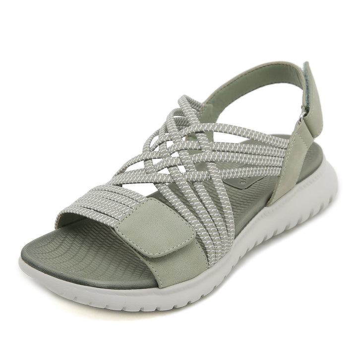 Soline | Sandalias deportivas y elegantes con suela alta