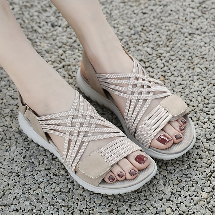 Soline | Sandalias deportivas y elegantes con suela alta