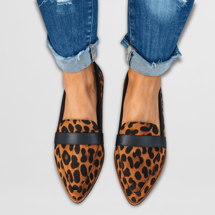Elena | Mocasines ortopédicos suaves de ante