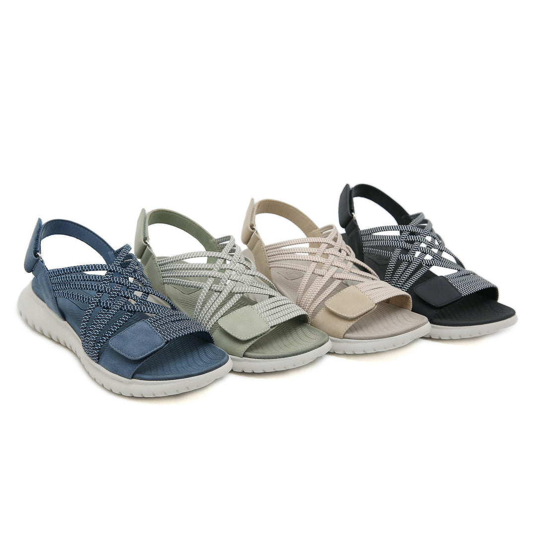 Soline | Sandalias deportivas y elegantes con suela alta