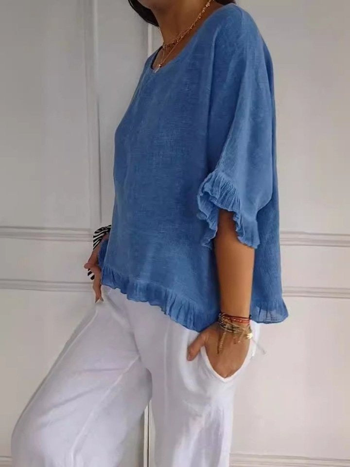 Amanda™ | Blusa Casual Elegante