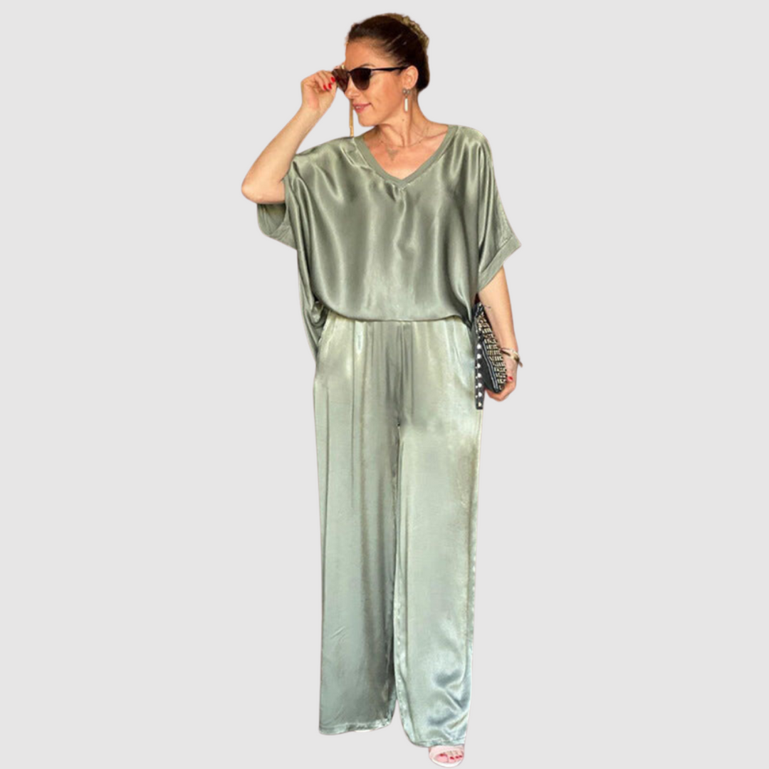 Elle | Conjunto de 2 piezas holgado y chic