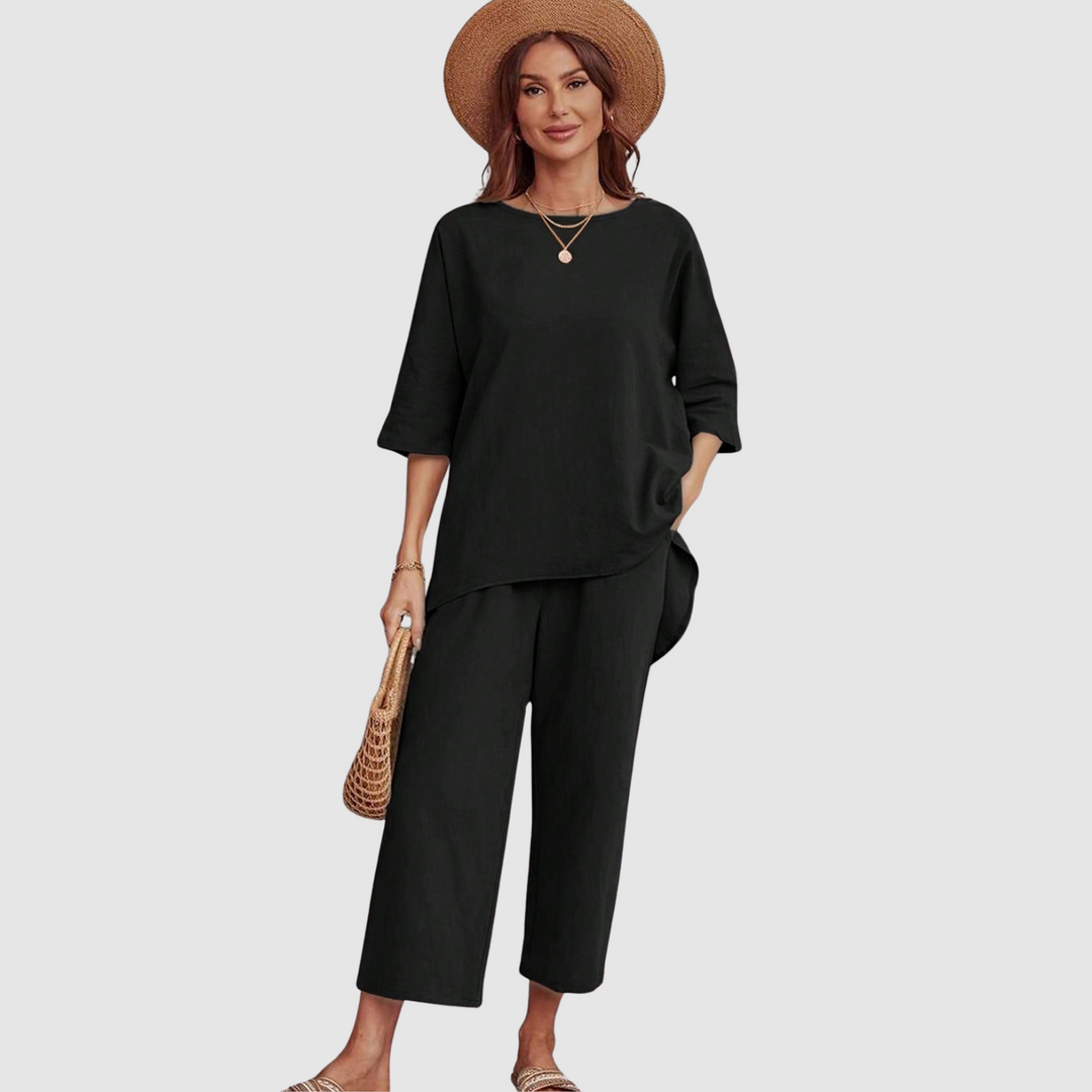 Elle | Conjunto casual y elegante de 2 piezas