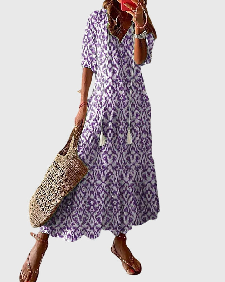 Amalia™ | Vestido de verano bohemio vintage