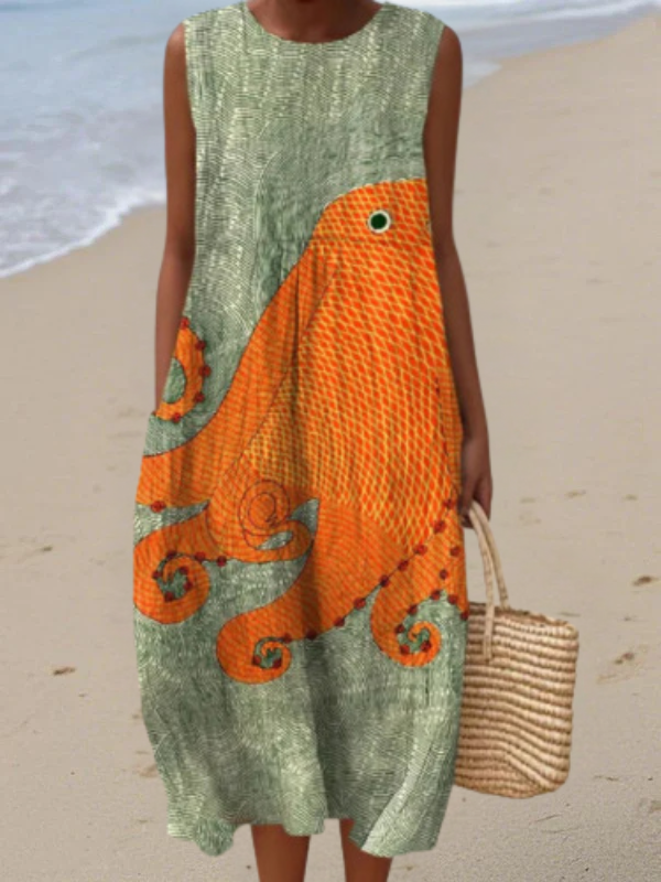 Elize | Vestido estampado de verano