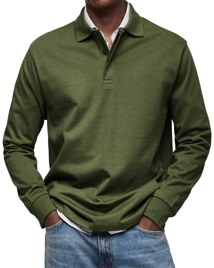 Alberto | Polo de manga larga lujoso