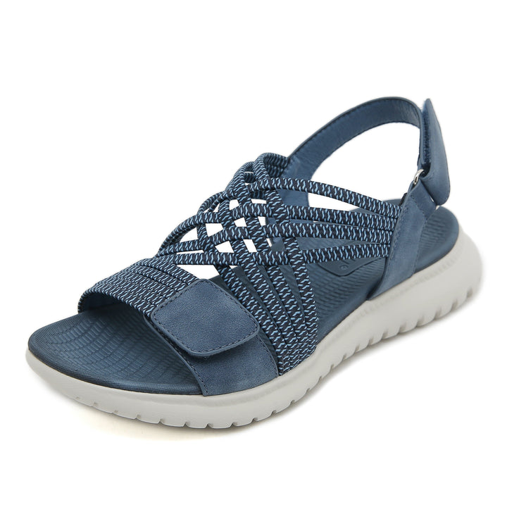 Soline | Sandalias deportivas y elegantes con suela alta