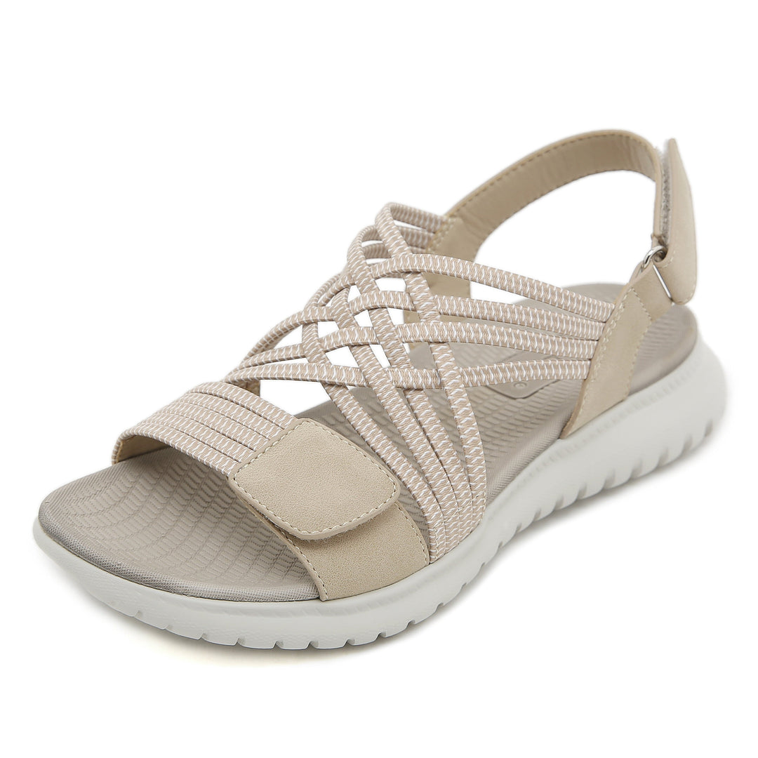 Soline | Sandalias deportivas y elegantes con suela alta