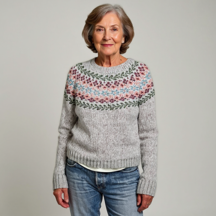 BRIDGET™ | SUÉTER VINTAGE DE PUNTO ISLANDÉS