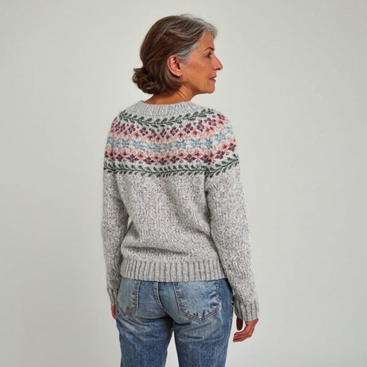 BRIDGET™ | SUÉTER VINTAGE DE PUNTO ISLANDÉS