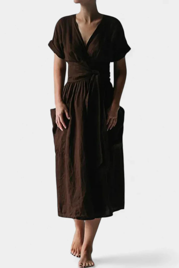 Aurora™ – Elegante vestido casual con escote en V