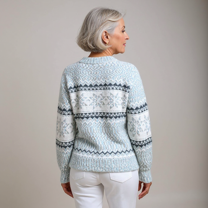 KAROLINA™ | SUÉTER VINTAGE DE PUNTO ISLANDÉS