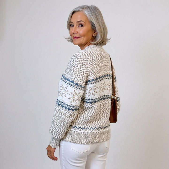 KAROLINA™ | SUÉTER VINTAGE DE PUNTO ISLANDÉS