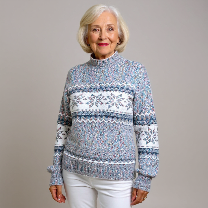 KAROLINA™ | SUÉTER VINTAGE DE PUNTO ISLANDÉS