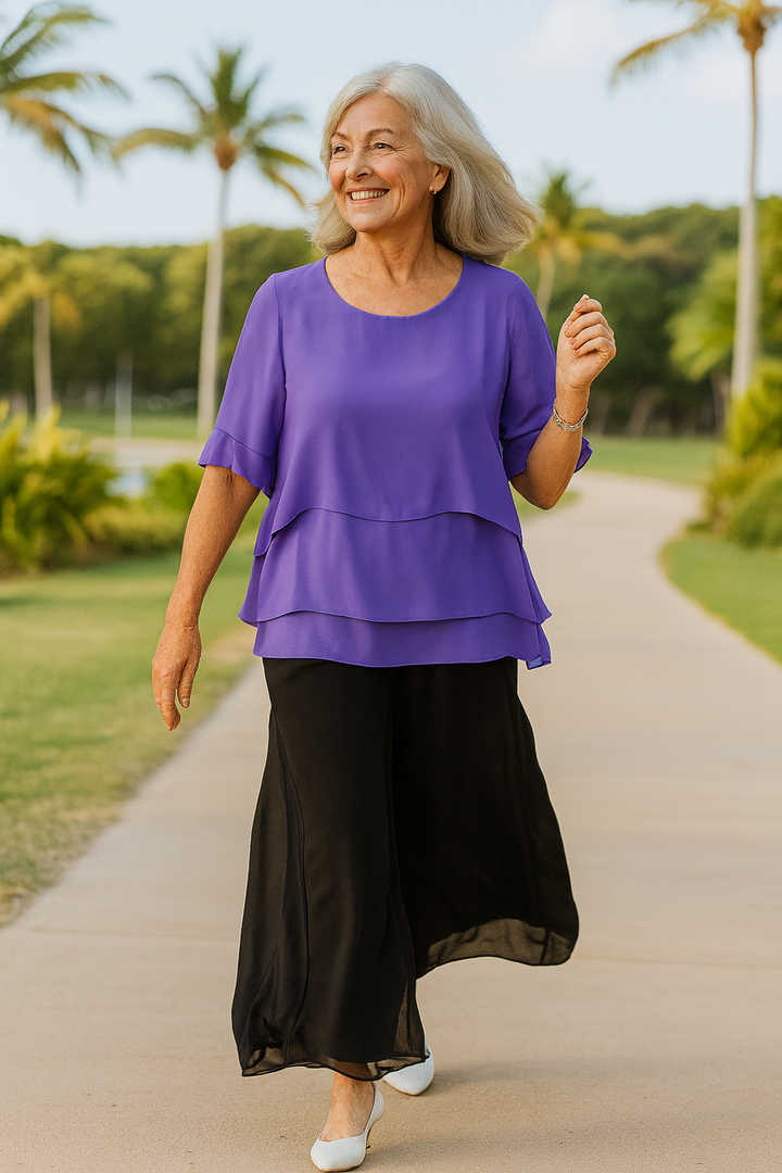 Darcy | Blusa de capa suave