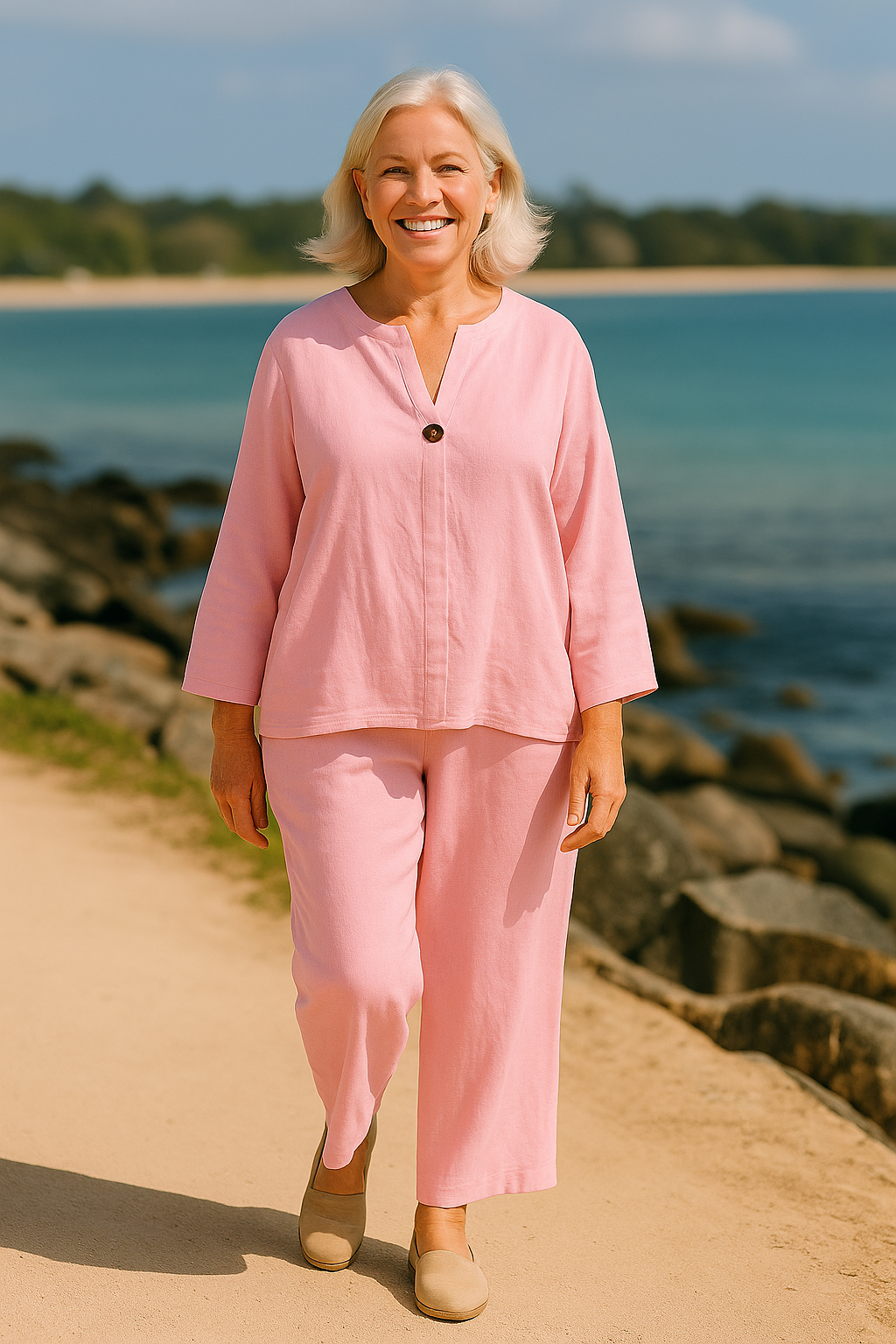Juego de 2 piezas Simone Ease: sin esfuerzo. Elegante. Hecho para mujeres reales (S-5XL)