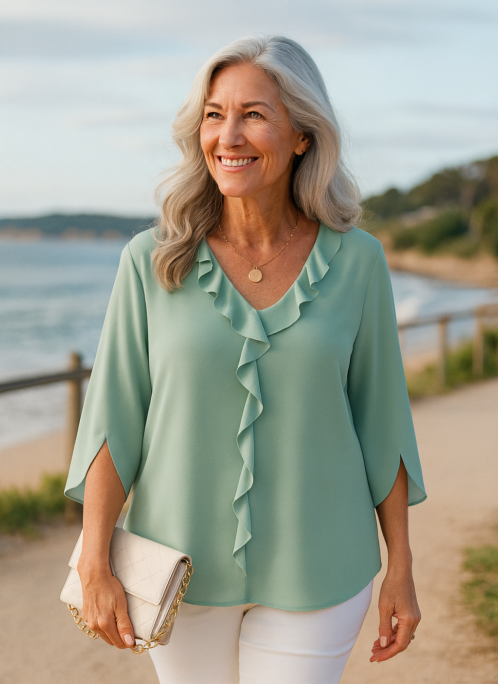 Florisa | Blusa Everyday Elegance: suave, transpirable y favorecedora