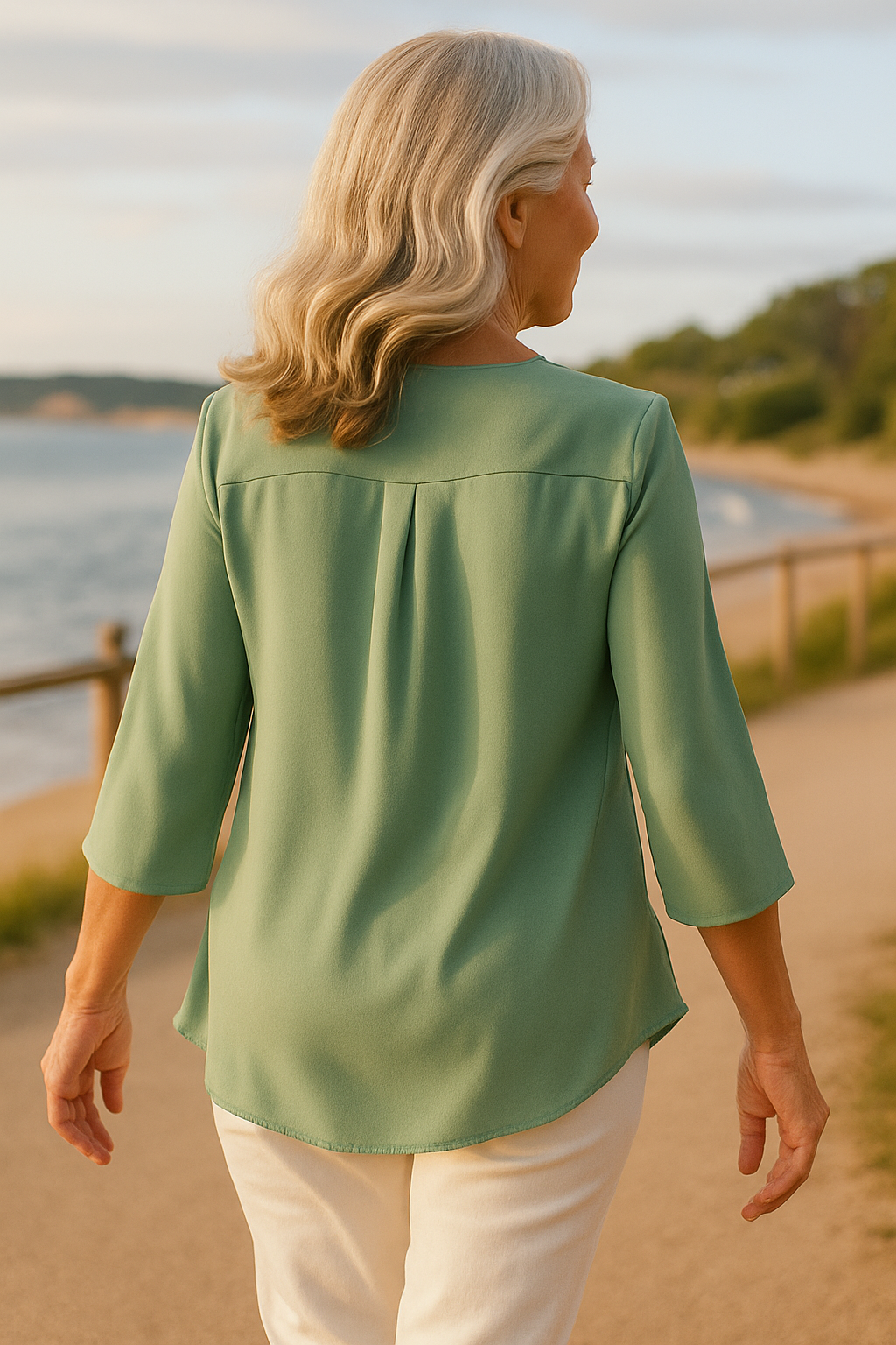 Florisa | Blusa Everyday Elegance: suave, transpirable y favorecedora