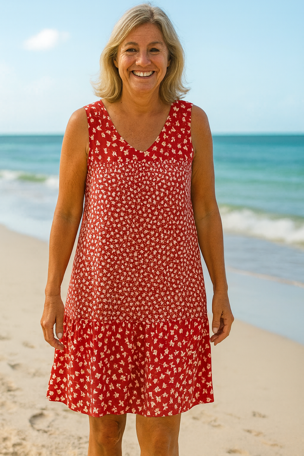 Lilian | Vestido midi fluido: donde la comodidad se une a la confianza