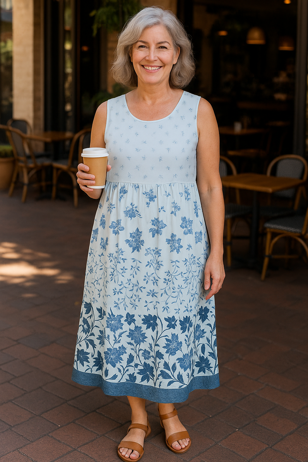 Evelane | Vestido midi Flow: donde la comodidad se une a la confianza