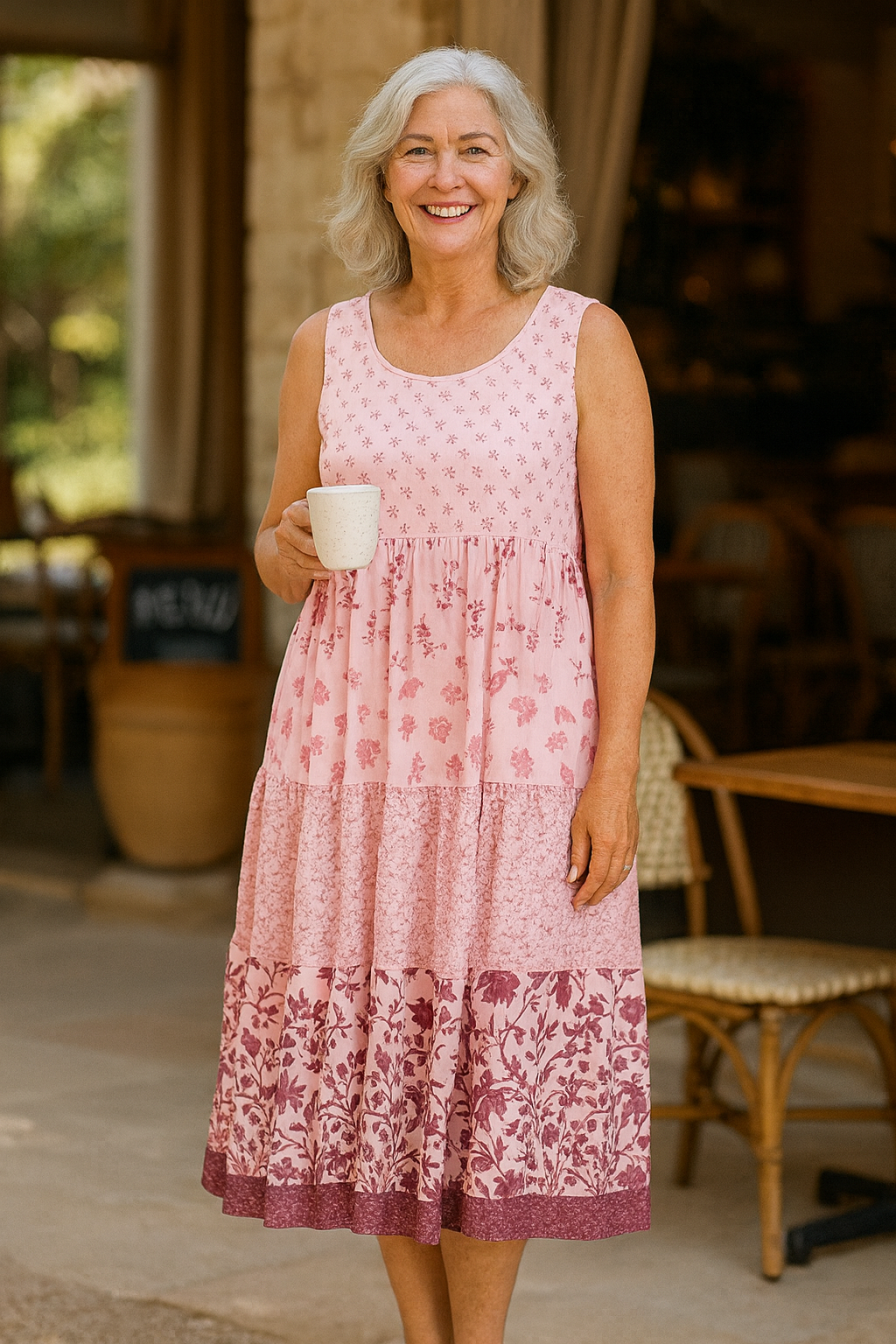 Evelane | Vestido midi Flow: donde la comodidad se une a la confianza
