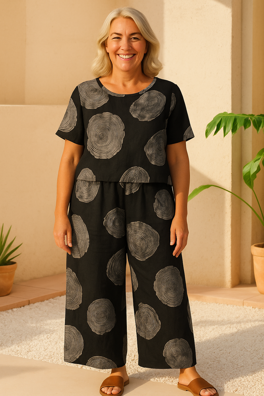 Isla | Juego de 2 piezas Linen Breeze: comodidad sin esfuerzo, confianza atemporal (S-5XL)