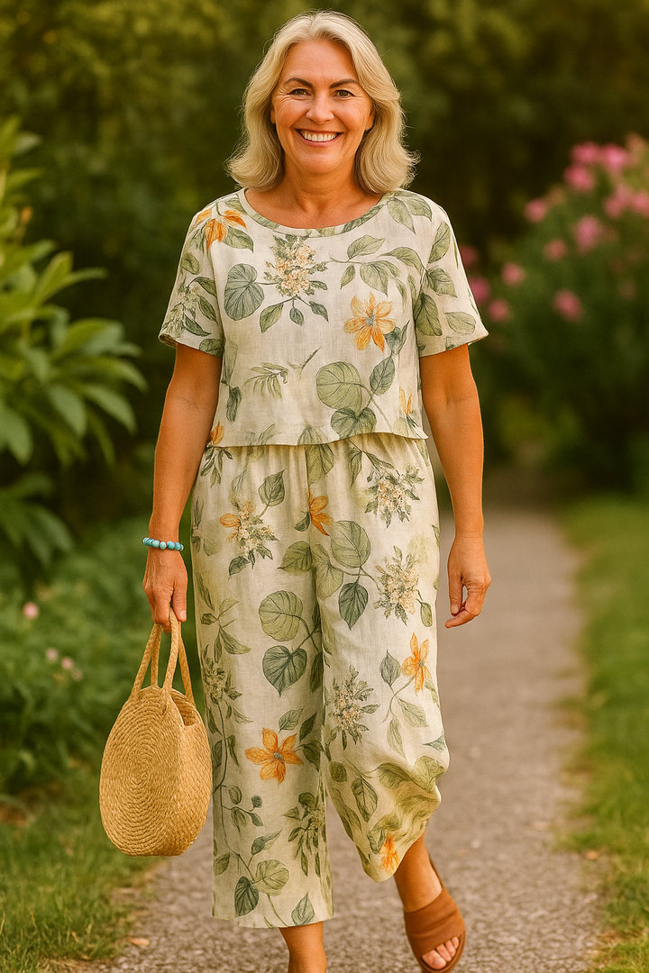 Isla | Juego de 2 piezas Linen Breeze: comodidad sin esfuerzo, confianza atemporal (S-5XL)