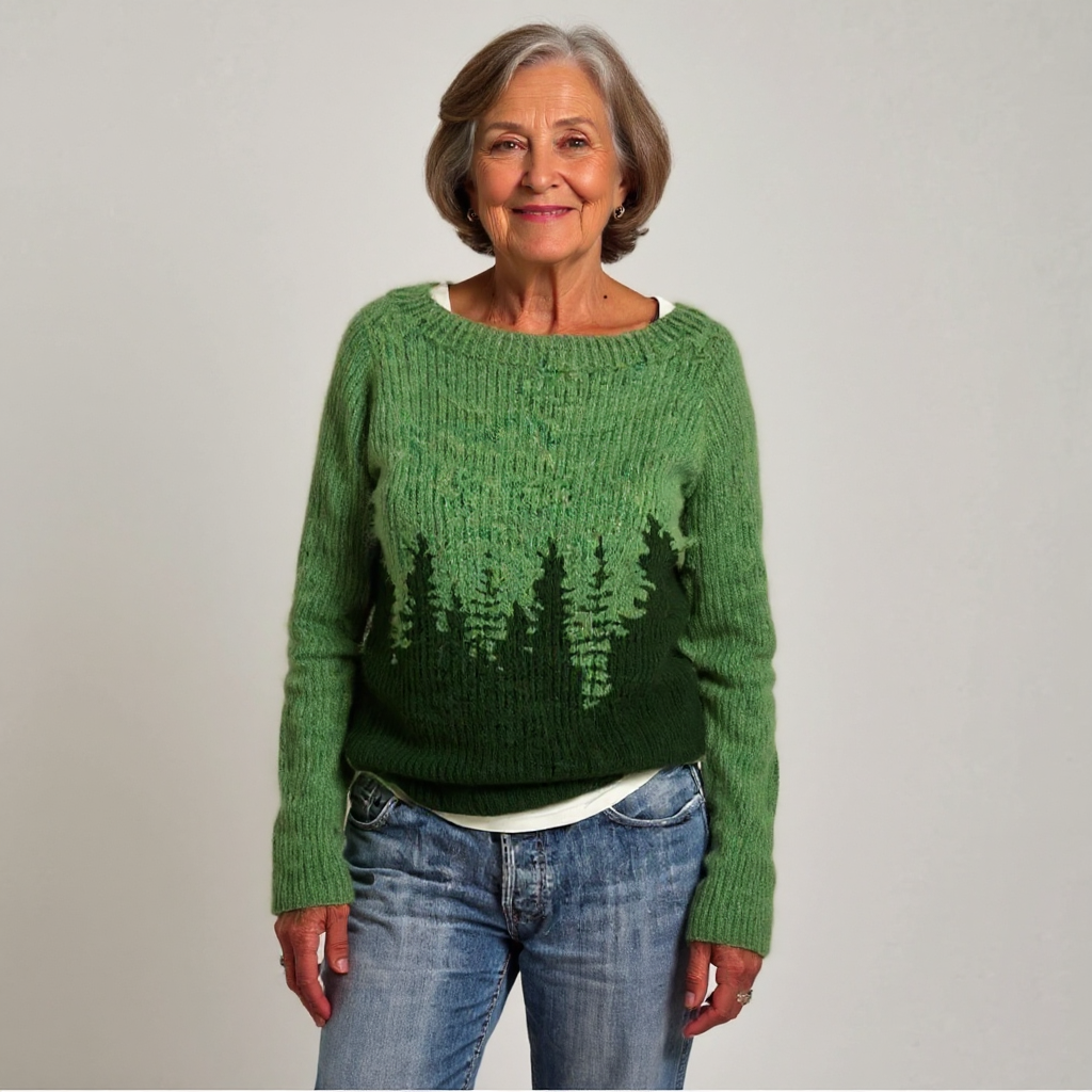 DAYANA™ | SUÉTER VINTAGE DE PUNTO ISLANDÉS
