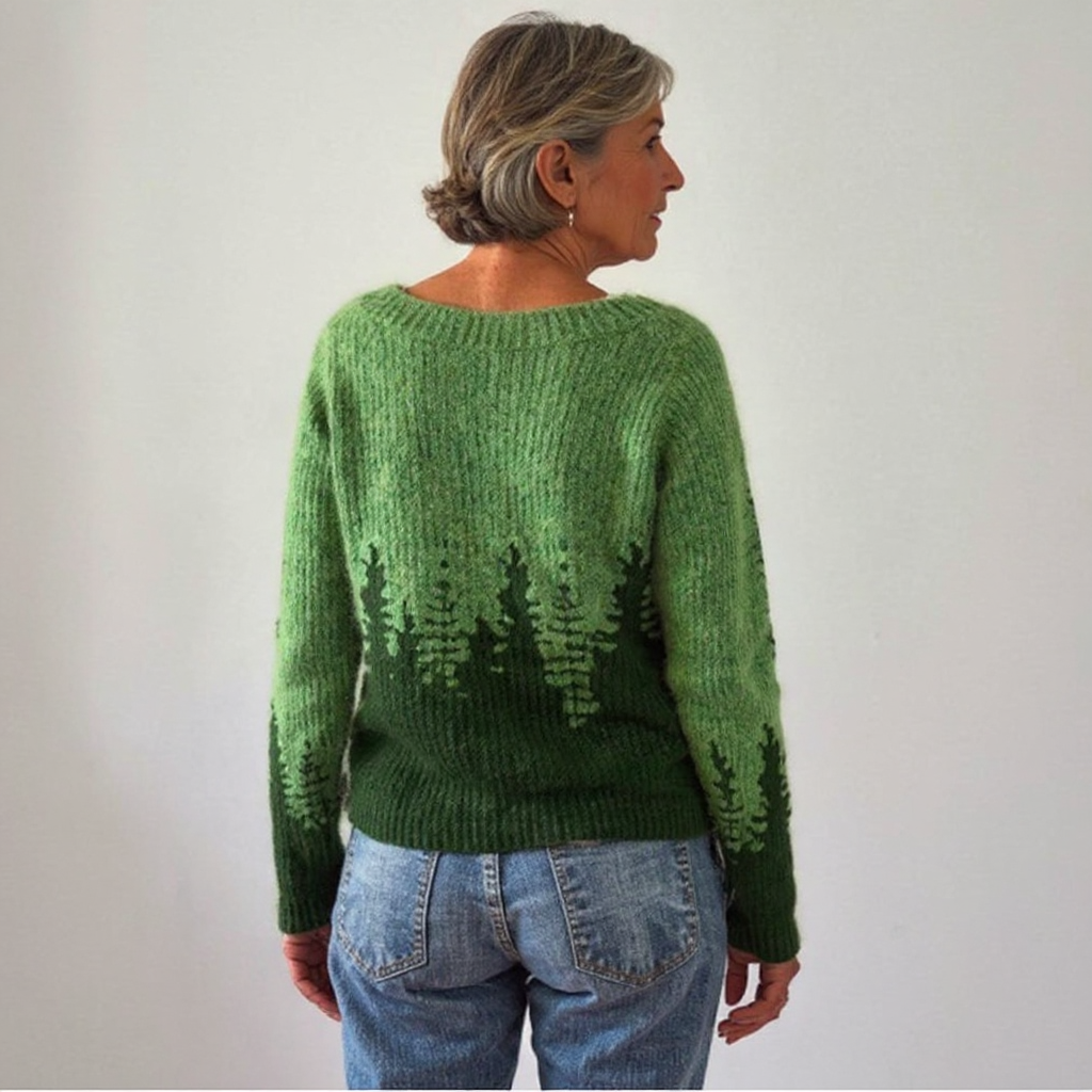 DAYANA™ | SUÉTER VINTAGE DE PUNTO ISLANDÉS